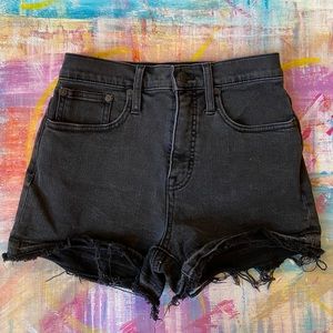 Madewell High Waist Shorts Size 24